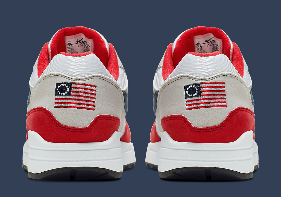 This Nike Air Max 1 For Independence Day Honors The Betsy Ross Flag