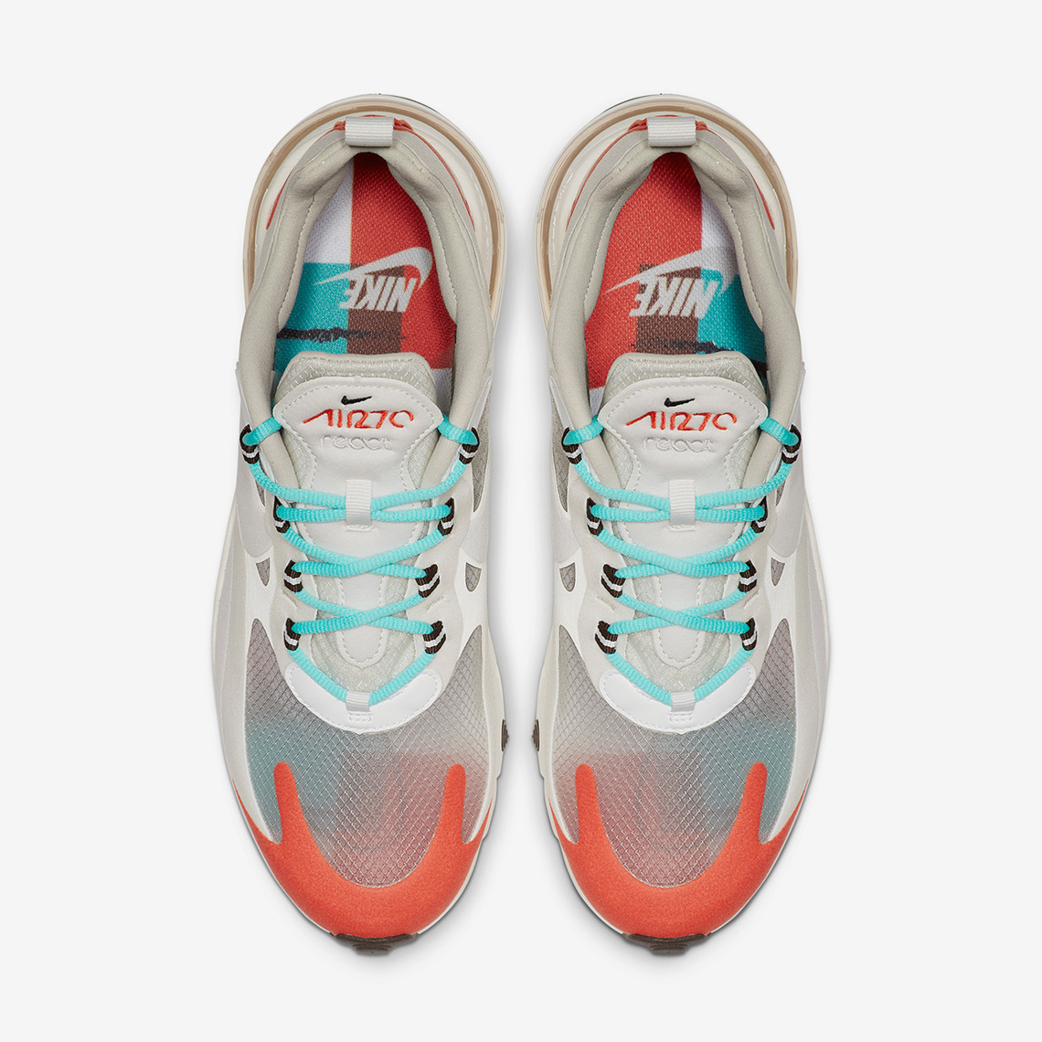 Nike Air Max 270 React Top Down 5
