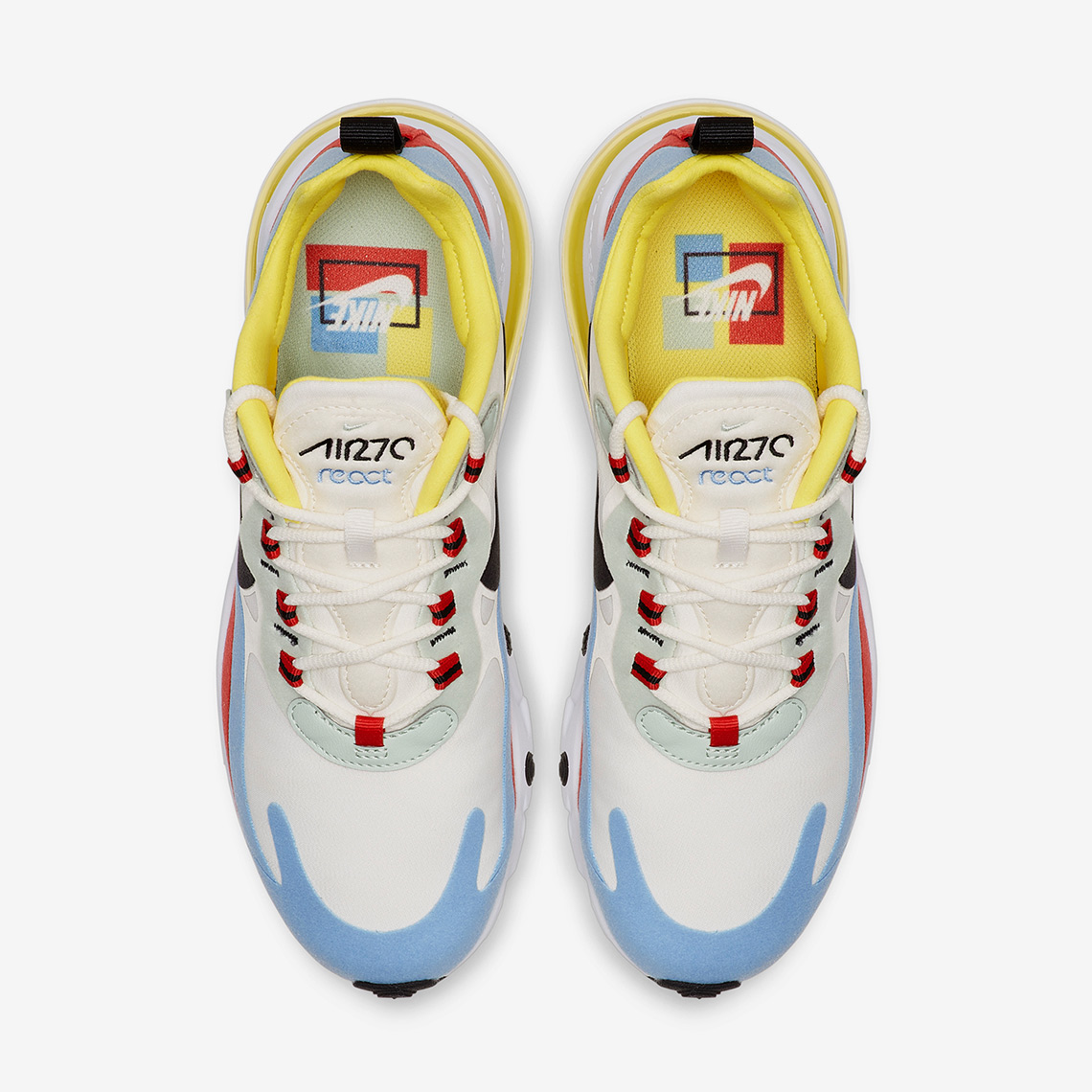 Nike Air Max 270 React Top Down 6