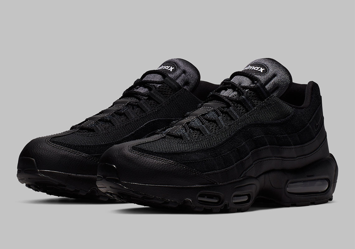 The Nike Air Max 95 Essential Is Back In A Near Triple Black Look
