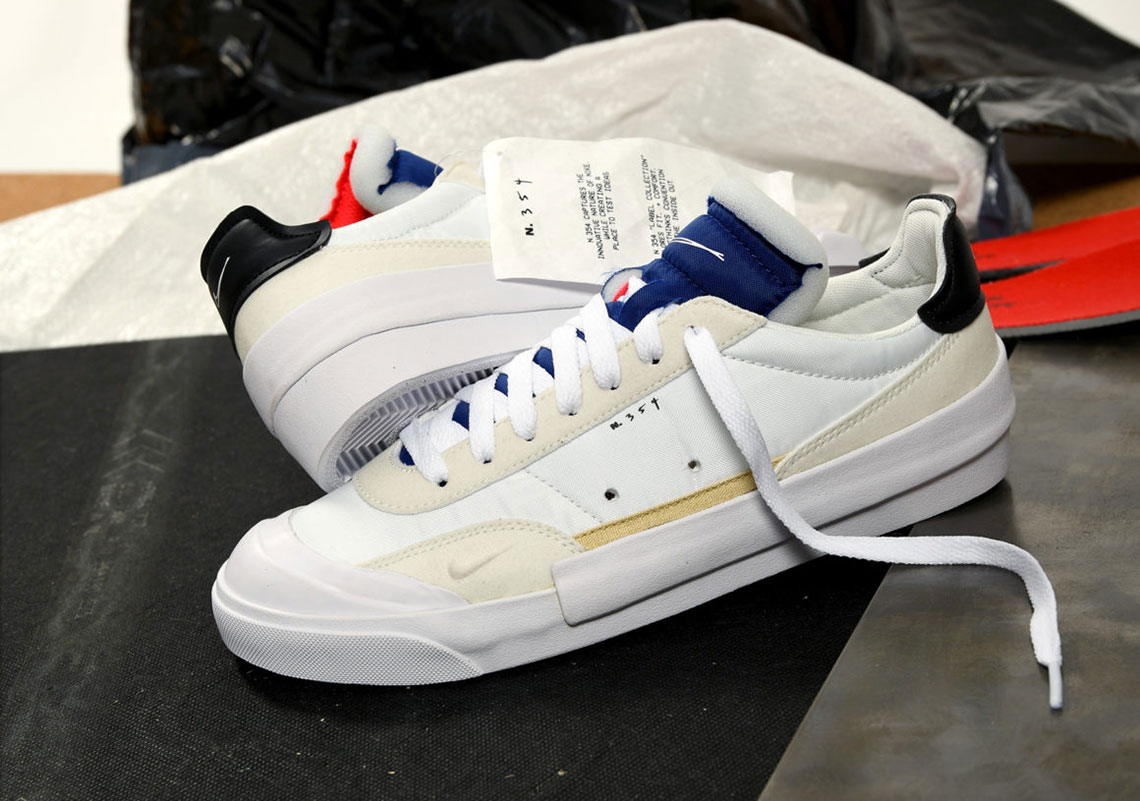Nike Drop Type Lx White Blue 2