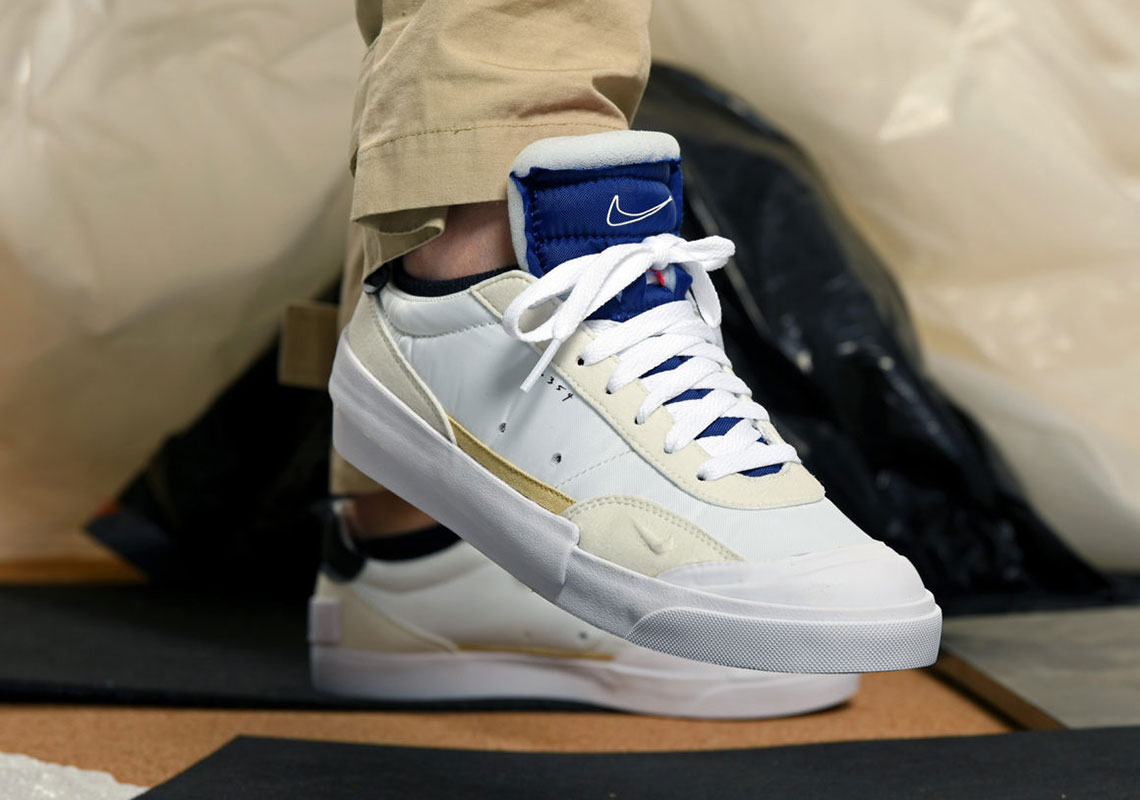 Nike Drop Type Lx White Blue 6