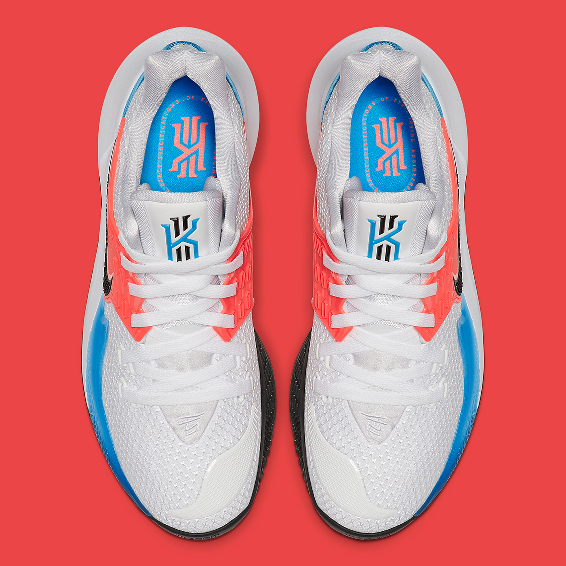 Nike Kyrie Low 2 White Blue Crimson Av6337 100 6
