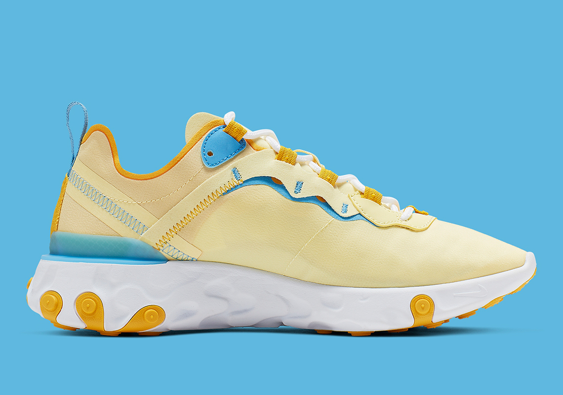 Nike React Element 55 Yellow Blue Bq2728 700 1