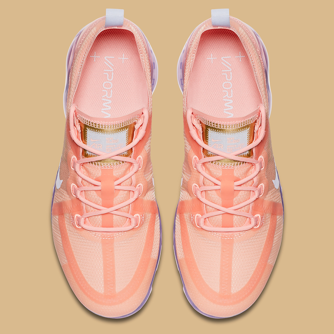 Nike Vapormax 2019 Bleached Coral Ar6632 603 6