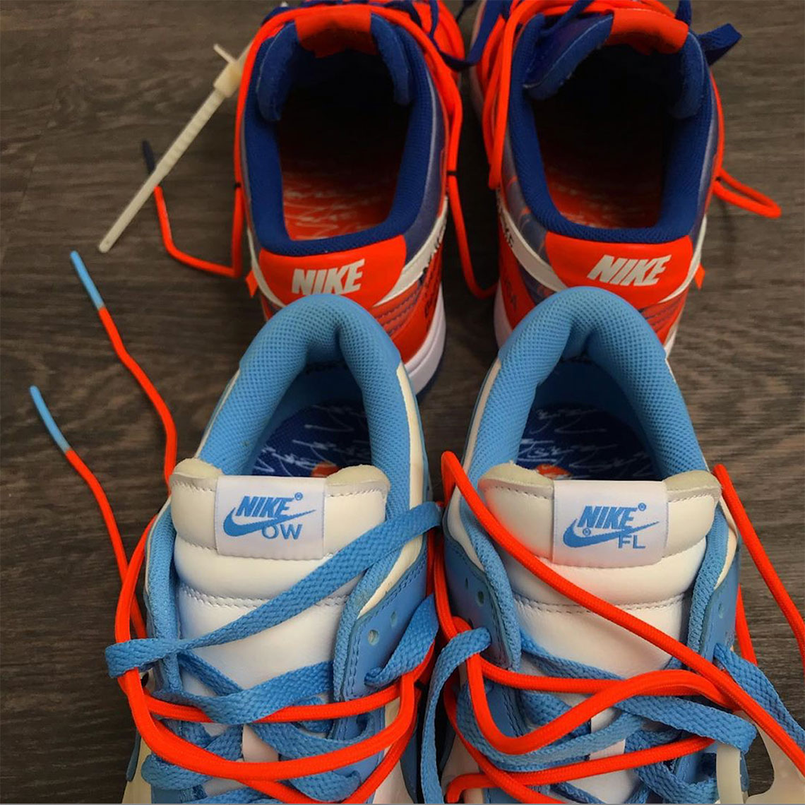 Off White Futura Virgil Abloh Nike Dunk Low 5