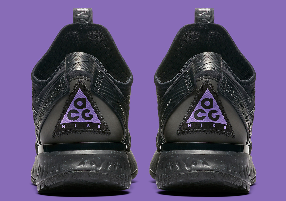 Nike Acg React Terra Gobe Black Purple Bv6344 001 3