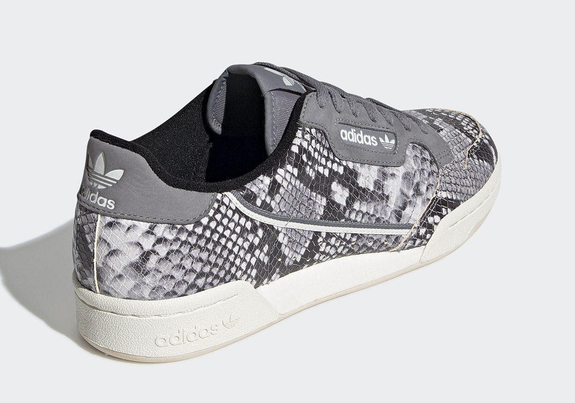 Adidas Continental 80 Python Grey Eh0169 2