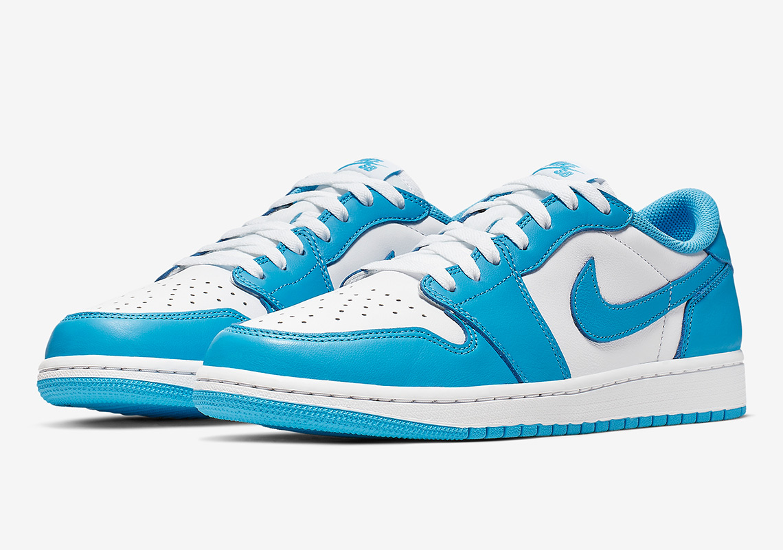 Air Jordan 1 Low Sb Unc Cj7891 401 3 1