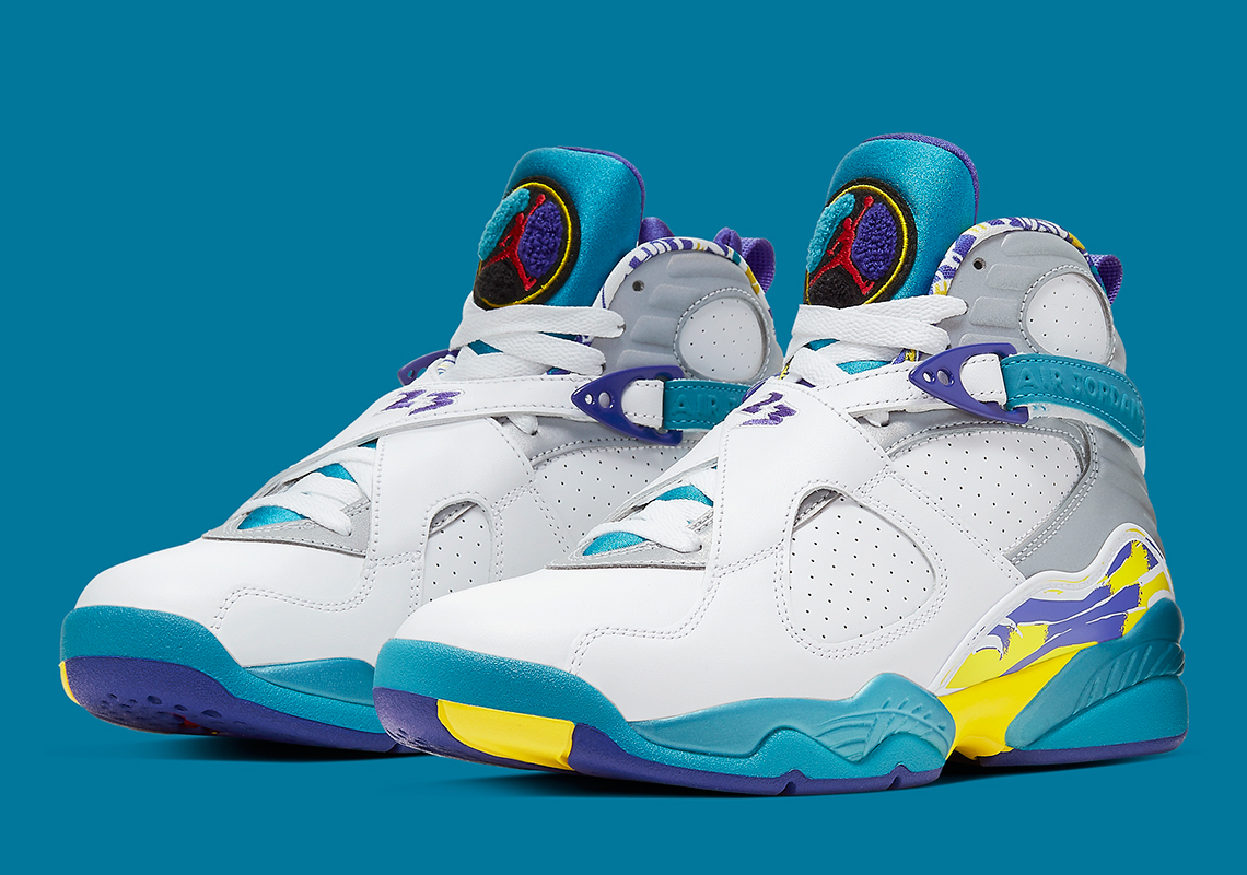 Official Images Of The Women's Air Jordan 8 "Aqua"