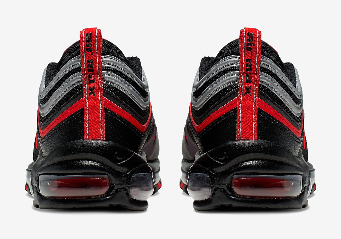 Nike Air Max 97 Black Red Silver 921826 014 5