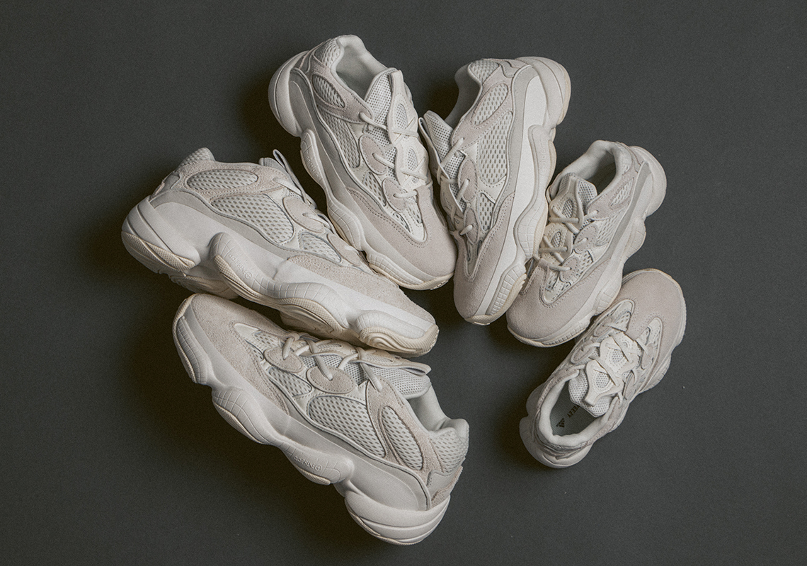 The adidas Yeezy 500 "Bone White" Releases Tomorrow