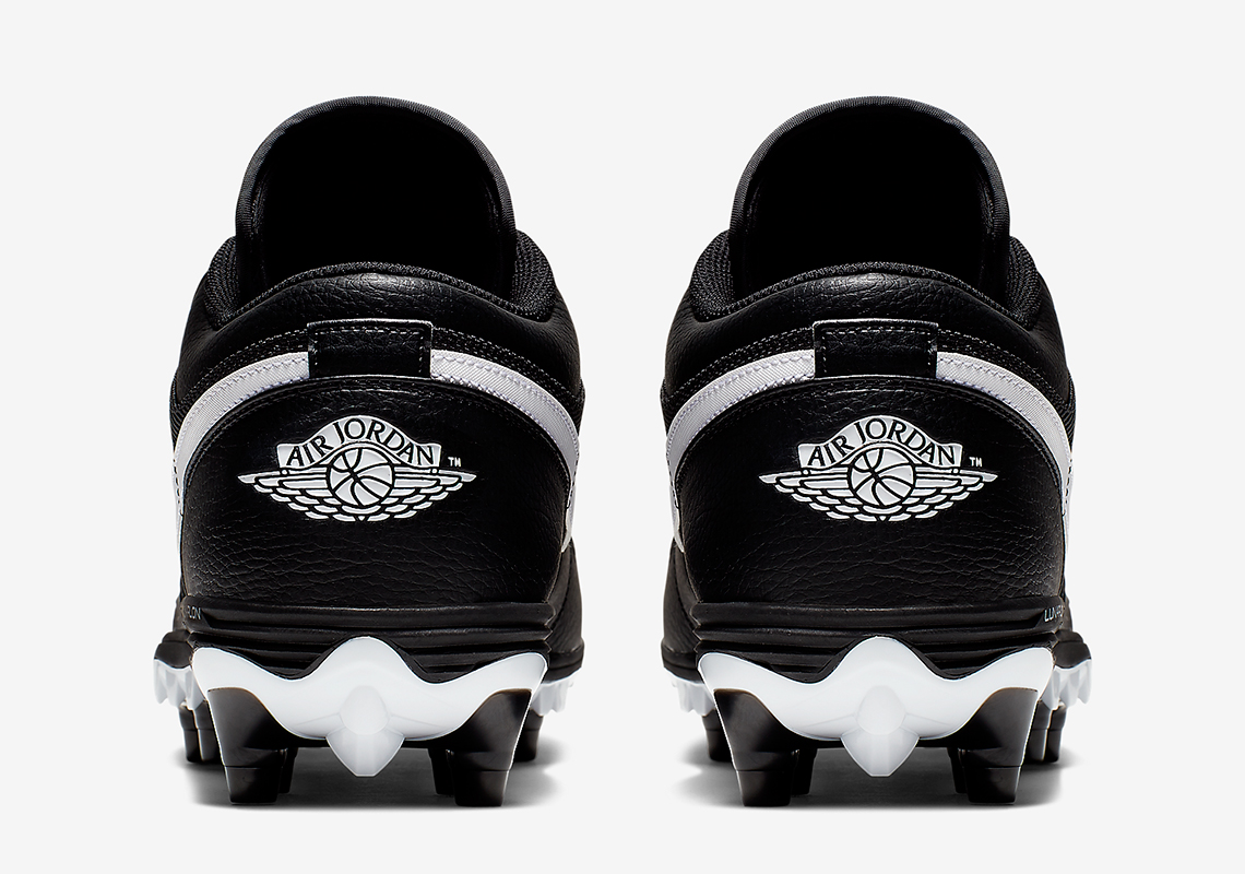 Air Jordan 1 Cleat Black White 6