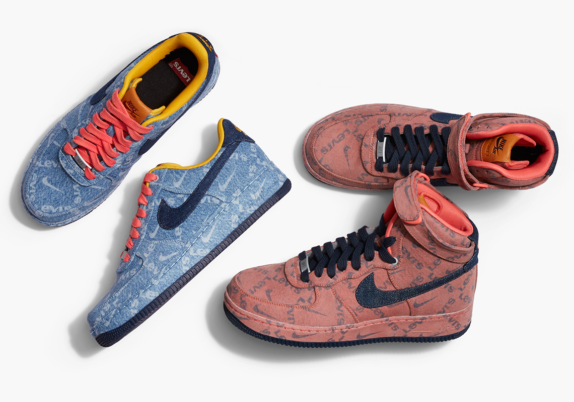 Levi's And Nike By You To Offer Exclusive Indigo And Pink Denim Options In-Store