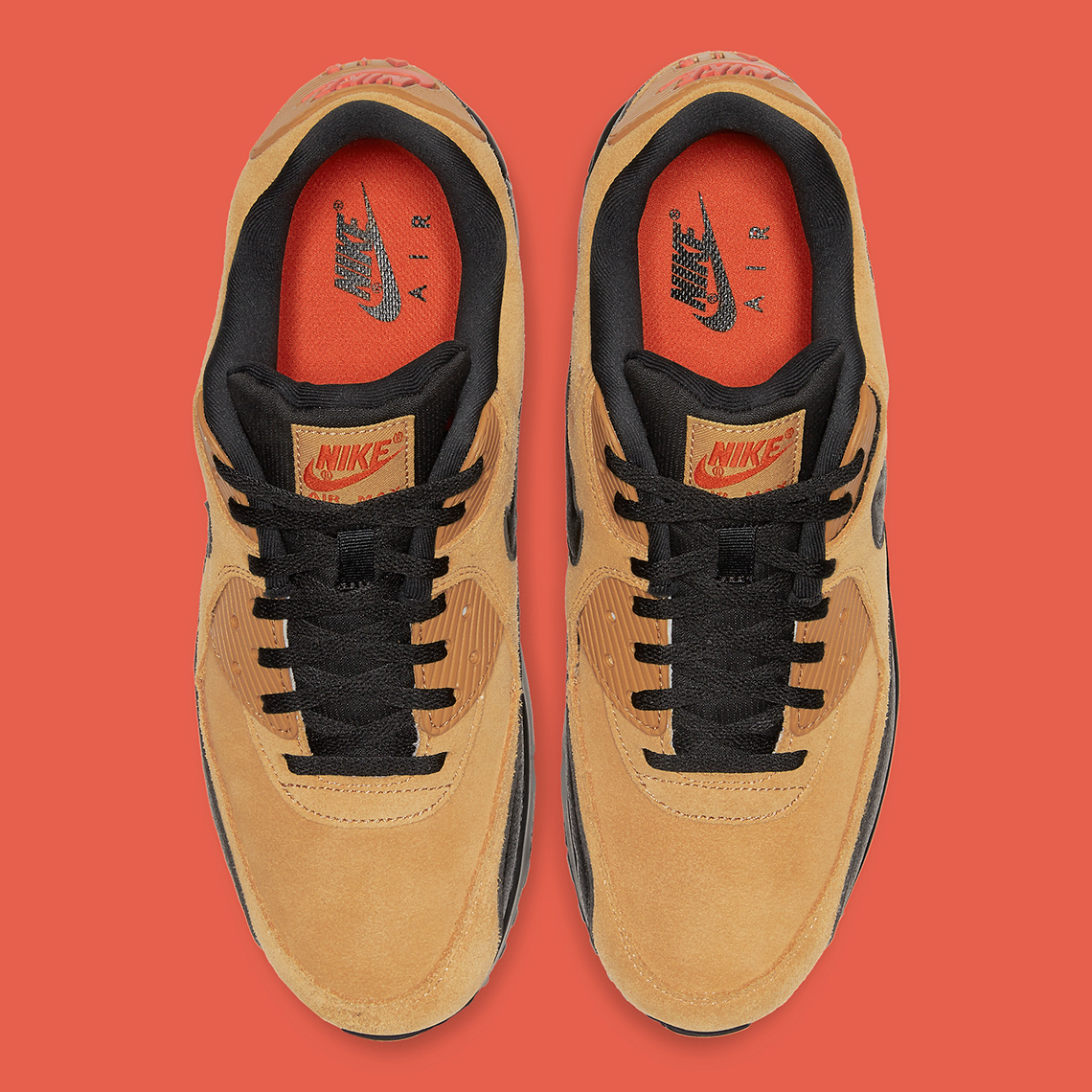 Nike Air Max 90 Tan Black Aj1285 700 6