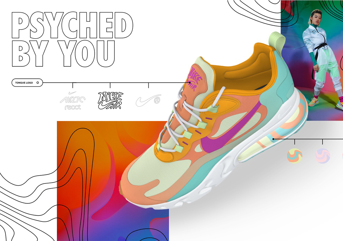 Nike By You Adds Psychedelic Design Options For The “Psyched By You” Collection