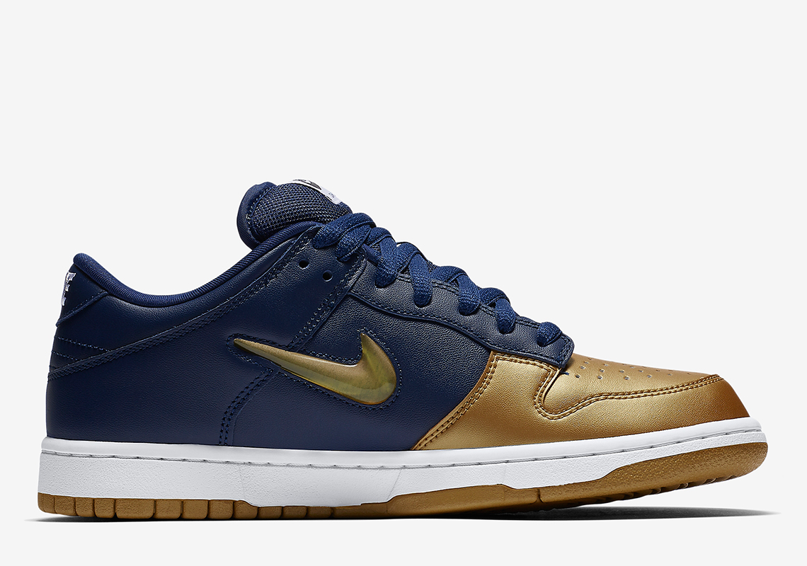 Nike Sb Supreme Navy Gold Ck3480 700 5 1