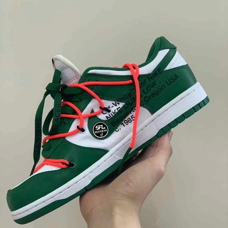 Off White Nike Dunk Low Ct0856 100 White Pine Green 4