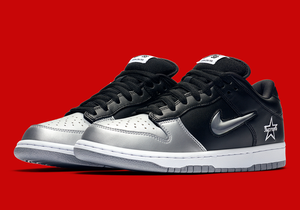 Supreme Nike Sb Dunk Low Silver Ck3480 001 5