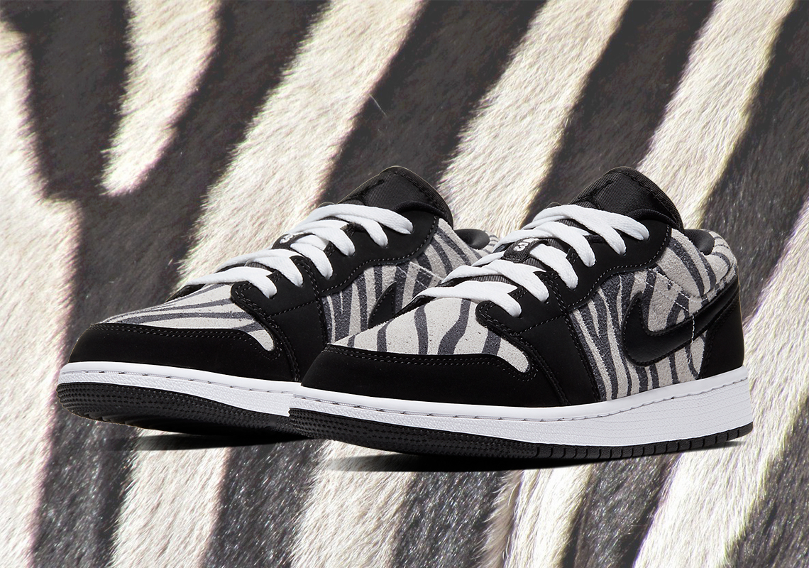 The Air Jordan 1 GS "Zebra" Has Some Daktari Dunk Vibes