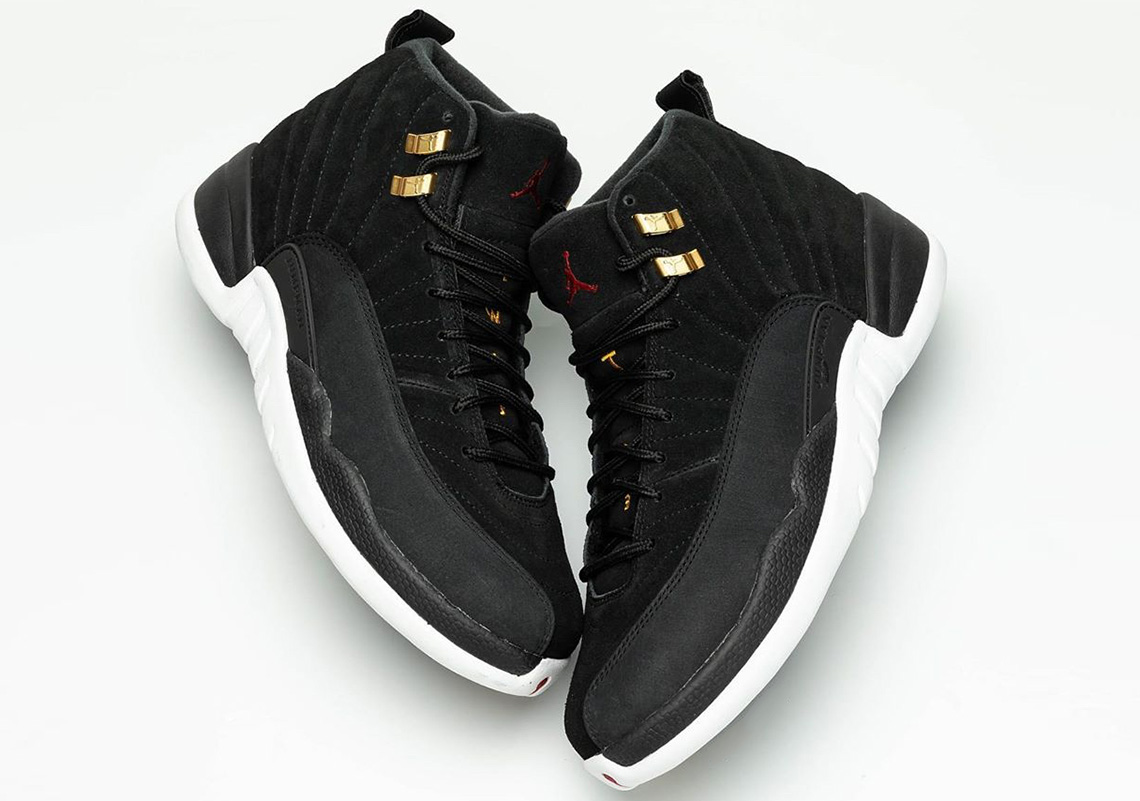Detailed Look At The Air Jordan 12 "Reverse Taxi"