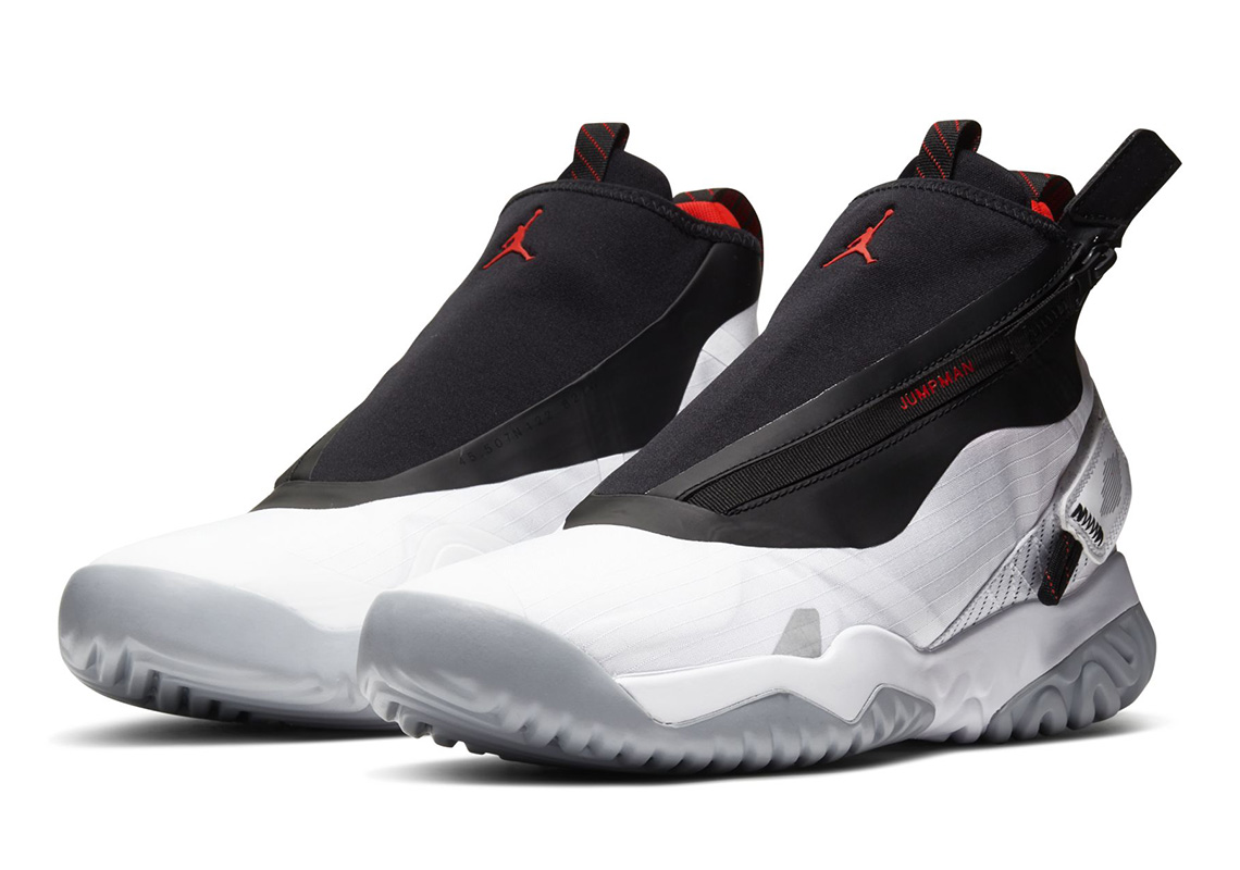 Jordan Proto React Zip Silver Black 1