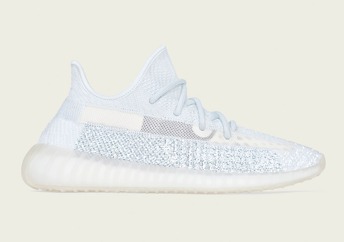 adidas Releases The Yeezy Boost 350 v2 "Cloud White Reflective"