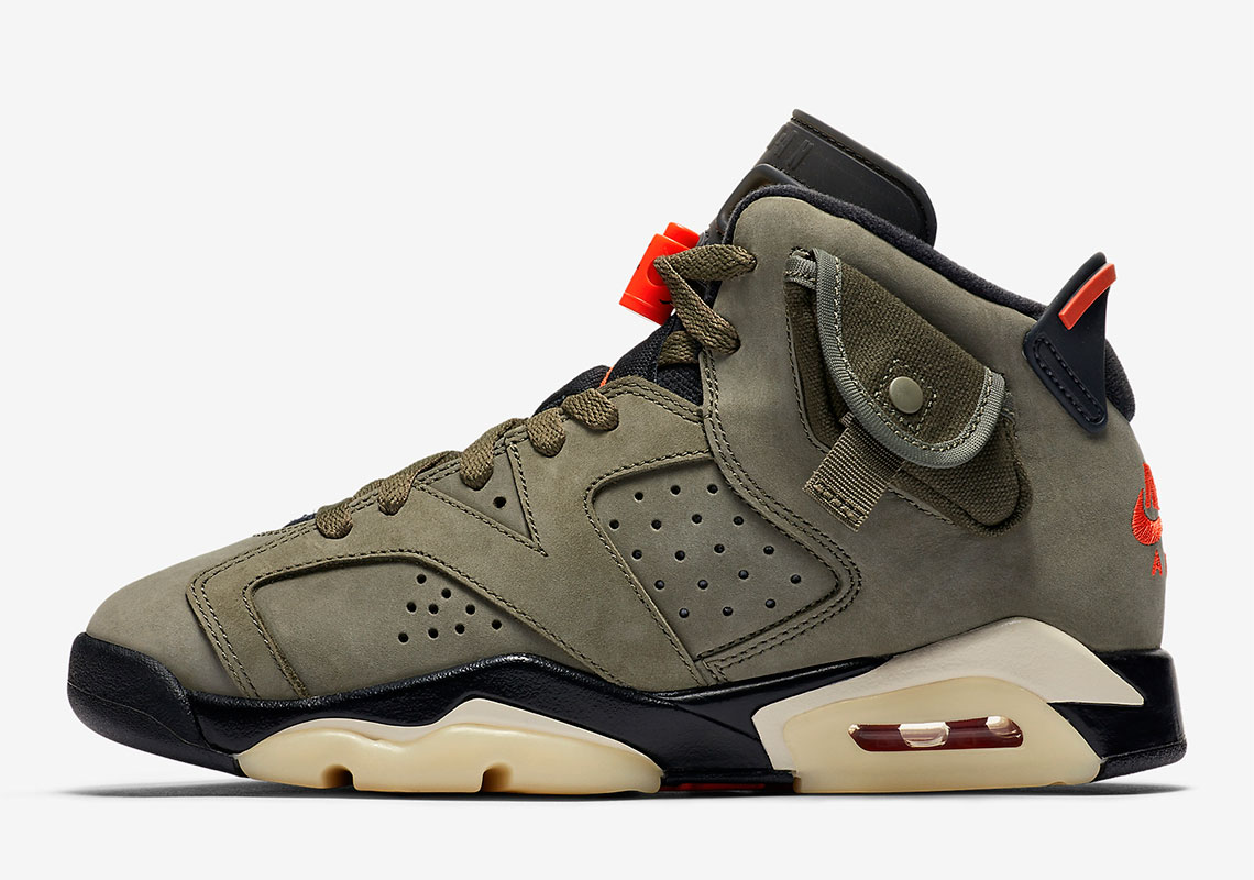 The Air Jordan 6 "Travis Scott" Is Releasing In Full Family Sizes