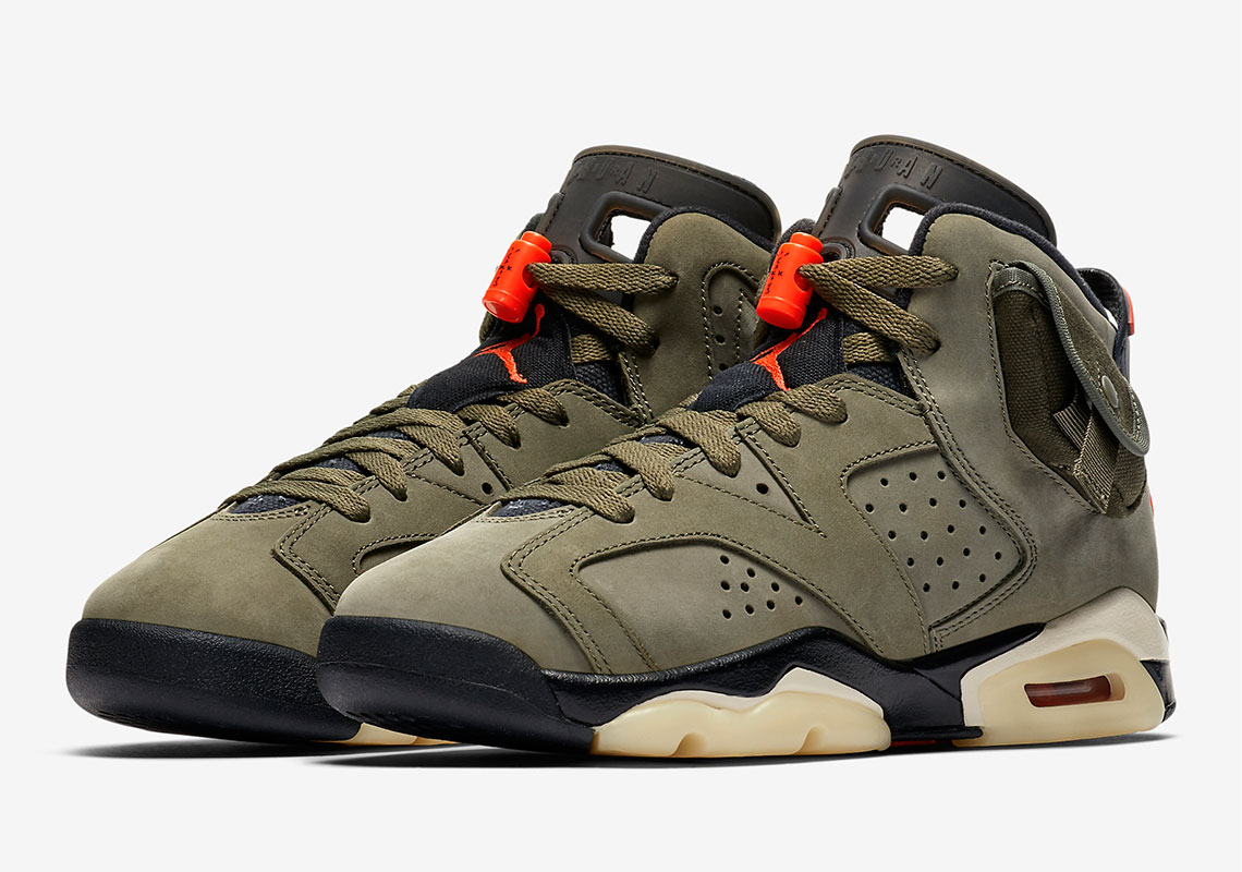 Air Jordan 6 Travis Scott Gs Cn1085 200 6
