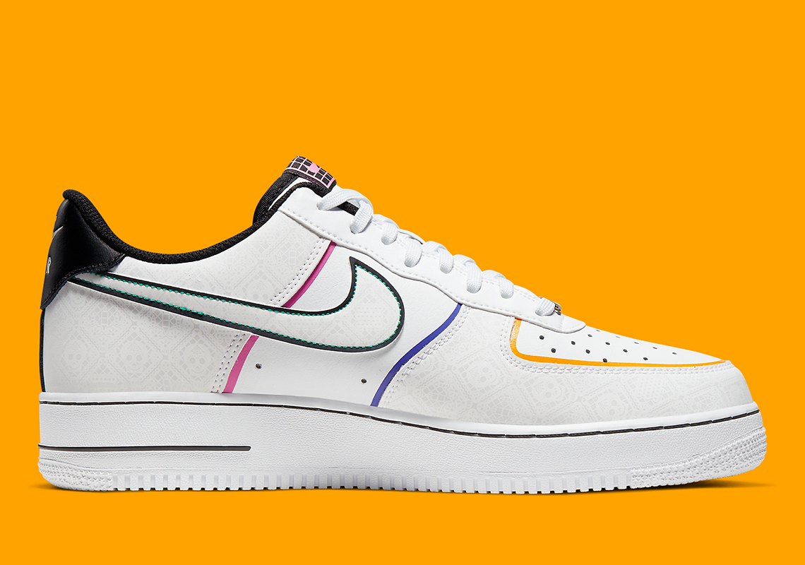Nike Air Force 1 Day Of The Dead Ct1138 100 4