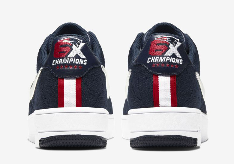 Nike Air Force 1 Flyknit New England Patriots Release Info 1