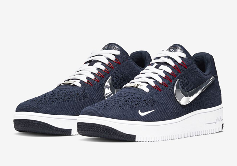 Nike Commemorates The New England Patriots' 6th Super Bowl With A New Air Force 1 Ultra Flyknit
