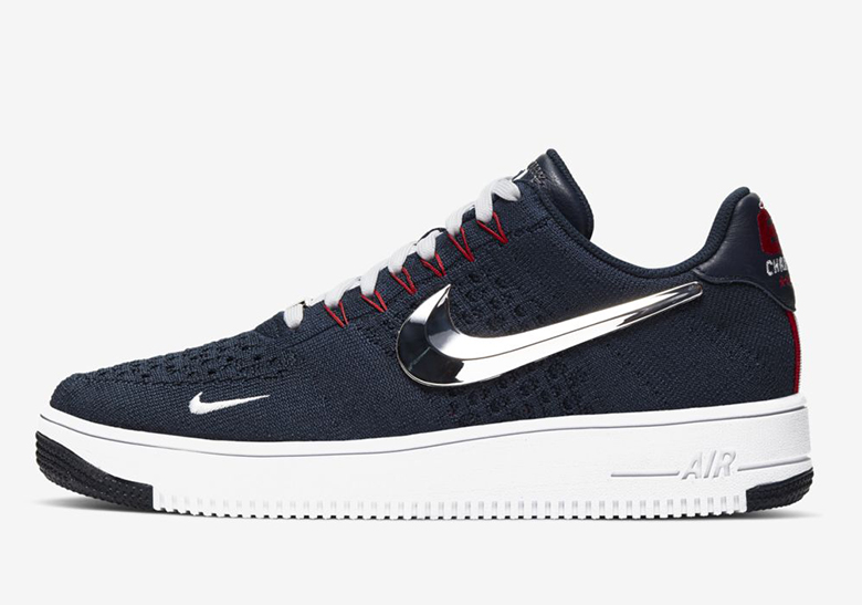 Nike Air Force 1 Flyknit New England Patriots Release Info 4
