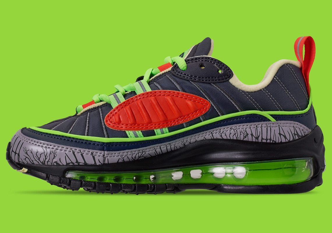 Nike Air Max 98 Halloween Kids Ct1171 001 4