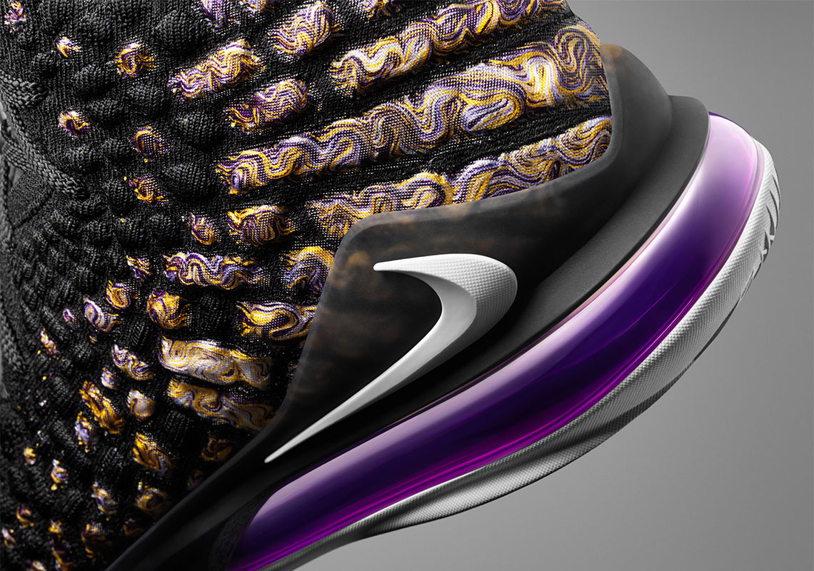 LeBron James Has A "Lakers" Colorway Of The Nike LeBron 17