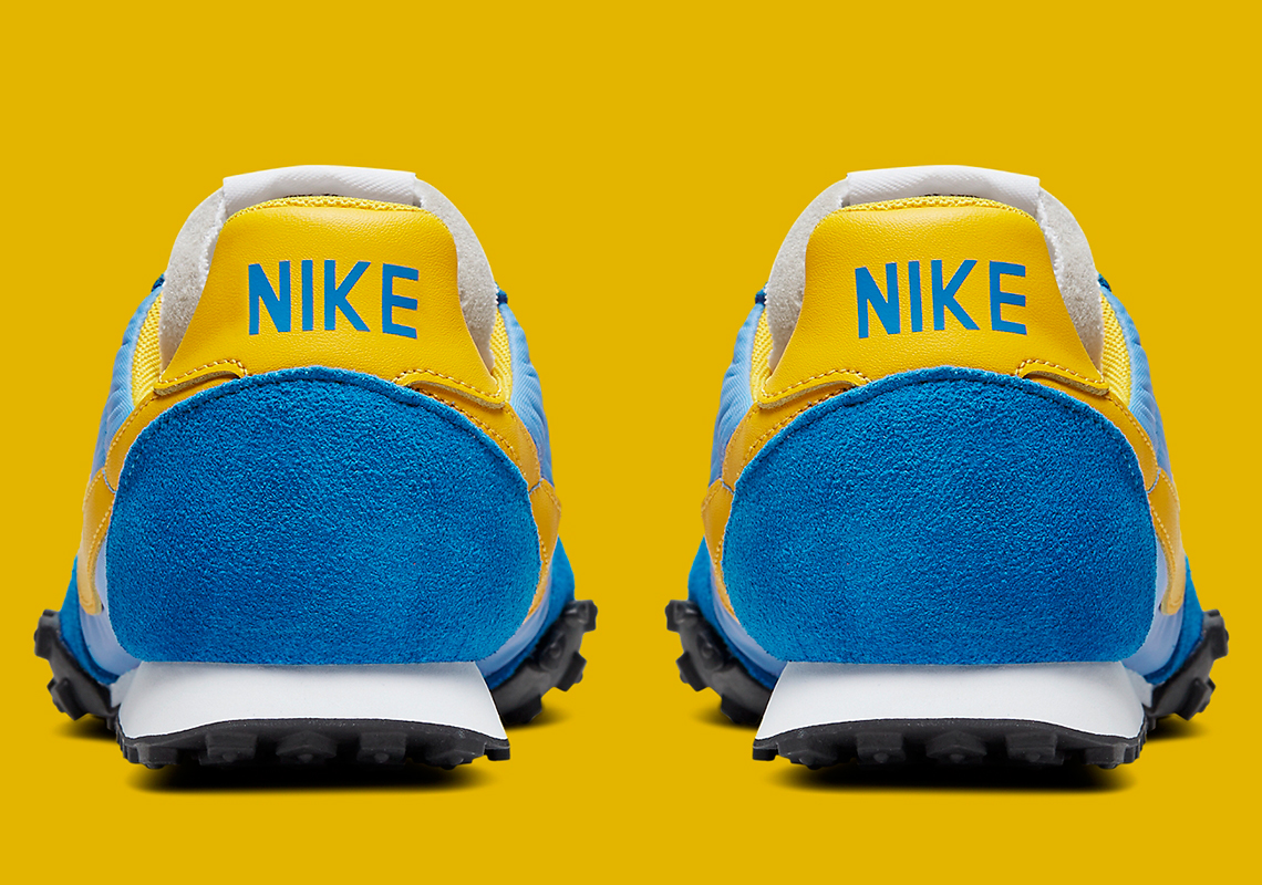 Nike Waffle Racer Blue Yellow Cn5449 400 3