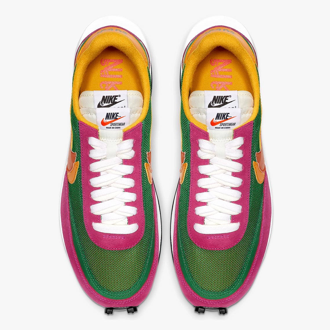 Sacai Nike Ldwaffle Pine Green Bv0073 301 1
