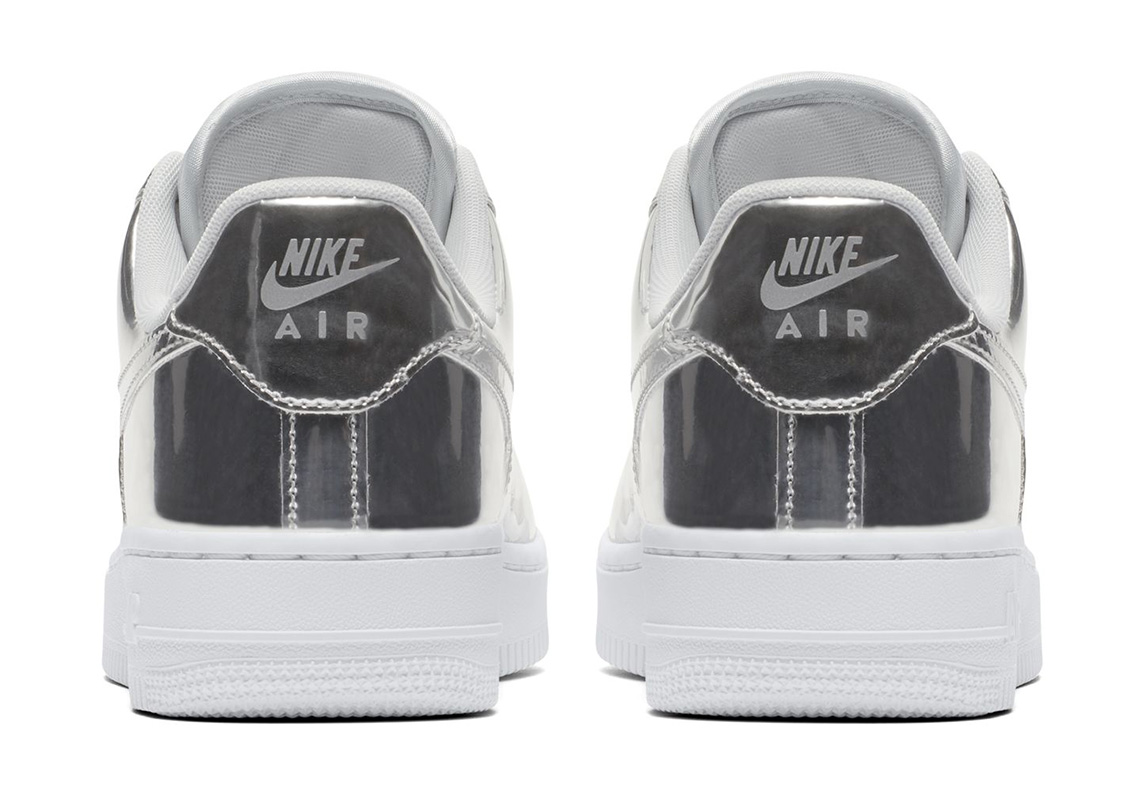Nike Air Force 1 Metallic Silver 3