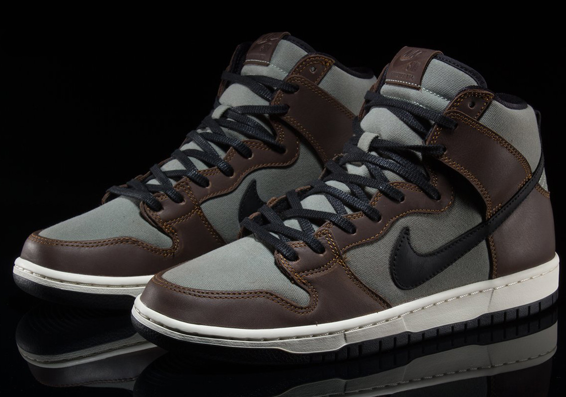 Nike Sb Dunk High Baroque Brown Bq6826 201 2