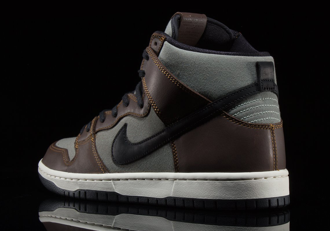 Nike Sb Dunk High Baroque Brown Bq6826 201 5