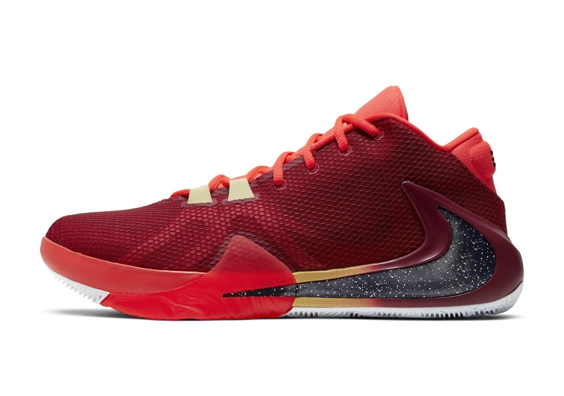 Nike Zoom Freak 1 Opening Night Noble Red Bq5422 600 1