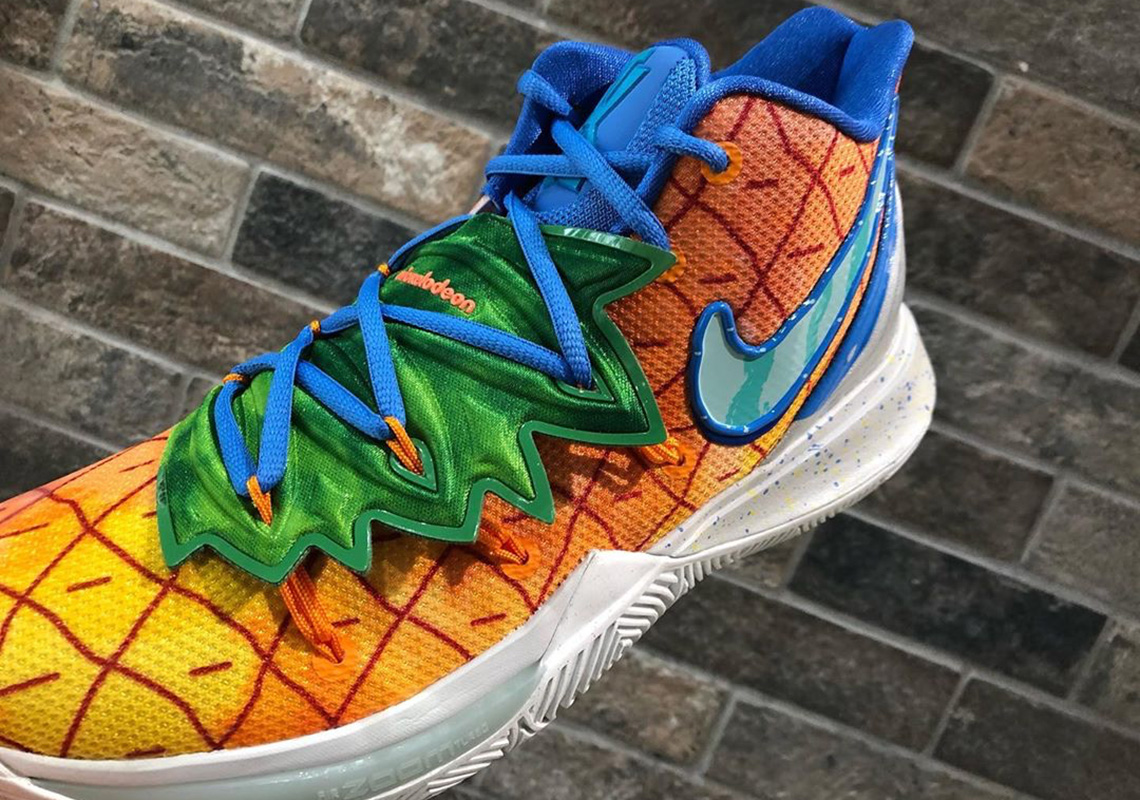 Spongebob Nike Kyrie 5 Pineapple House 3