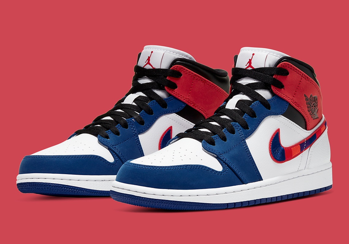 Air Jordan 1 Mid Multi 852542 146 6