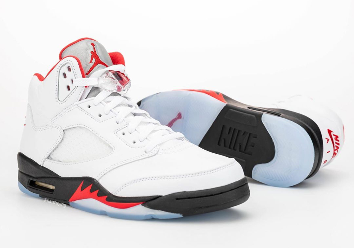 Air Jordan 5 Fire Red 2020 Da1911 102 3