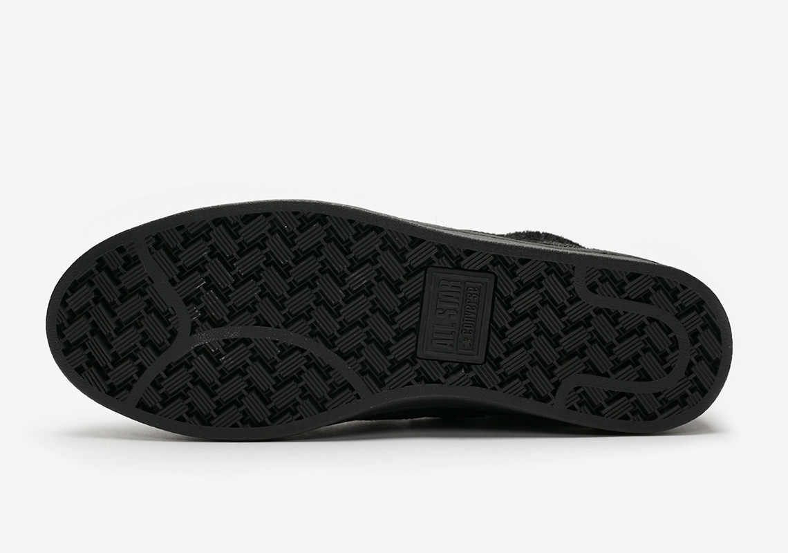Converse Pro Leather Black Pony Hair 4