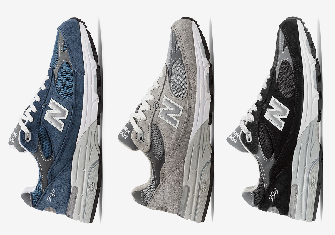 The New Balance 993 Made In USA Is Back In Three Timeless Suede Colorways