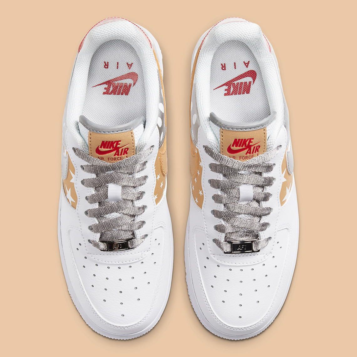 Nike Air Force 1 Stars Dots Ct3437 100 1