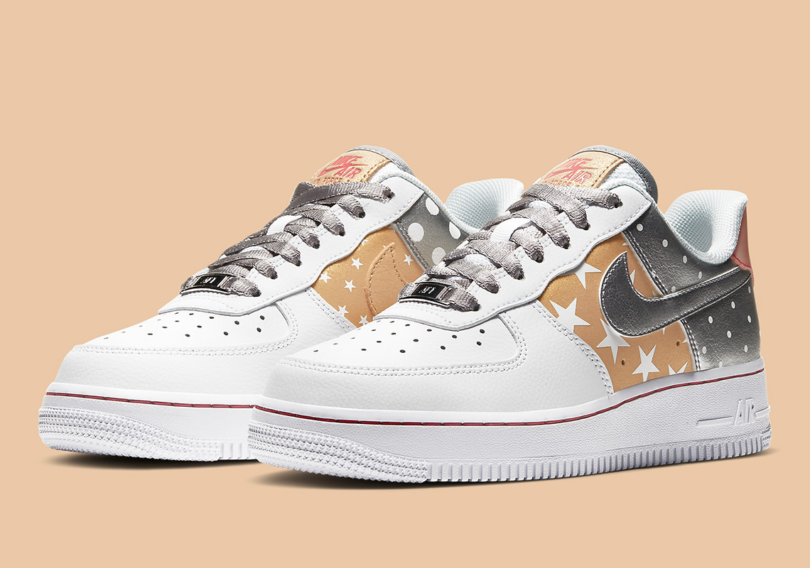 Nike Air Force 1 Stars Dots Ct3437 100 2