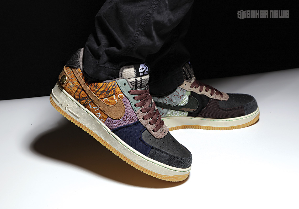 Travis Scott Air Force 1 Beauty Shots 10