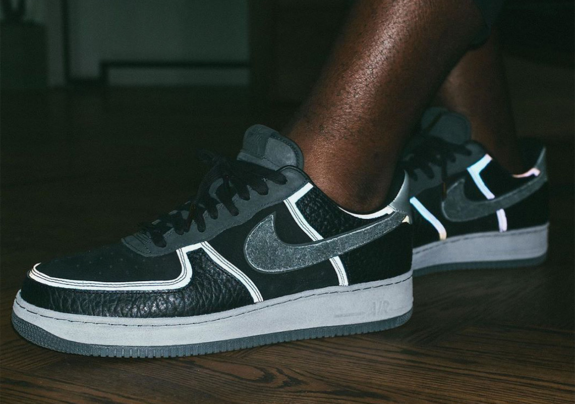 A Ma Maniere Nike Air Force 1 Low Black Grey
